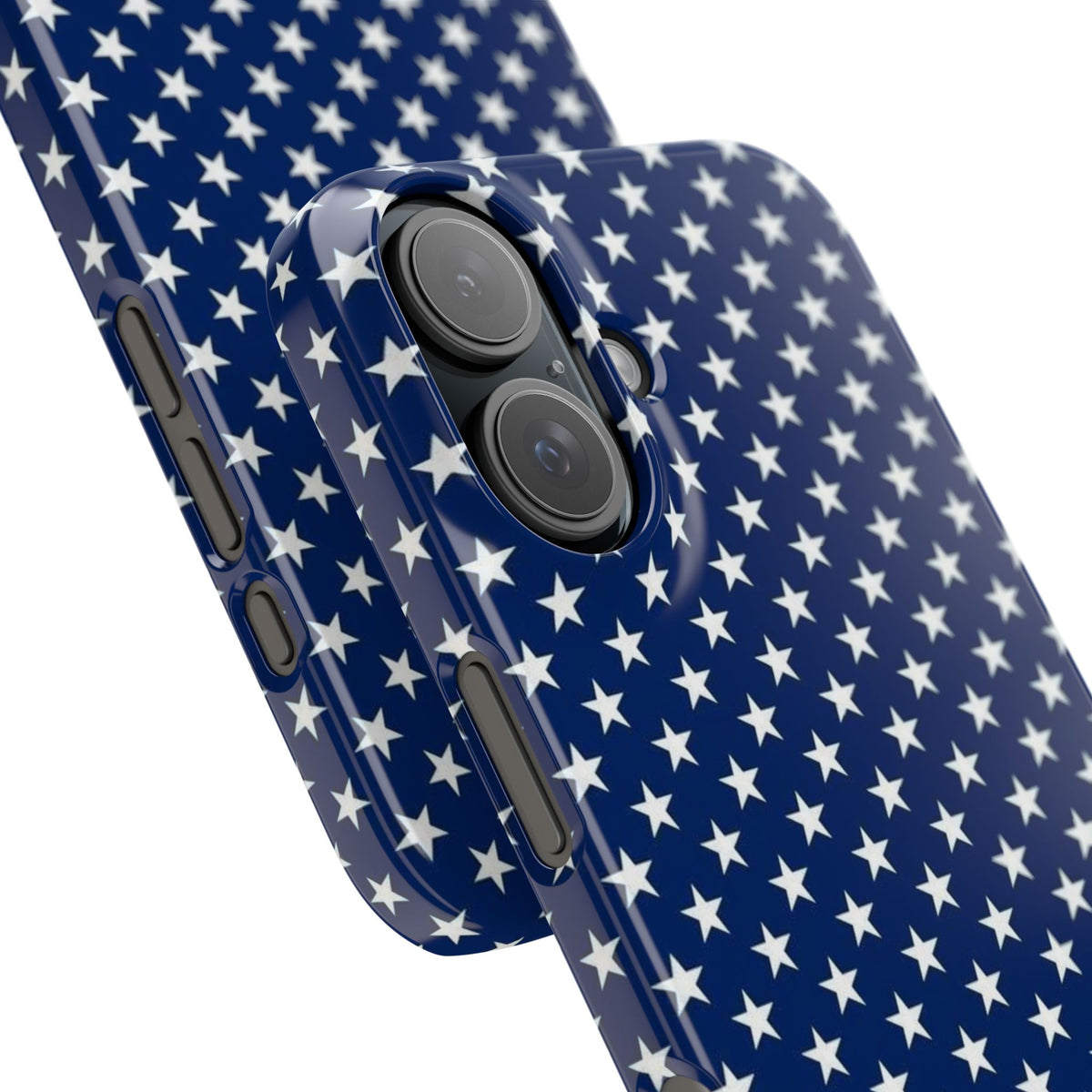 Navy Star Pattern Slim Phone Case | Patriotic American Flag Inspired