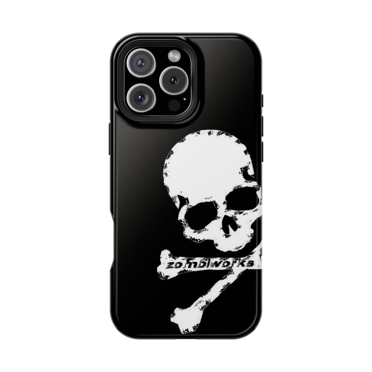 Skull and Crossbones Magnetic Phone Case
