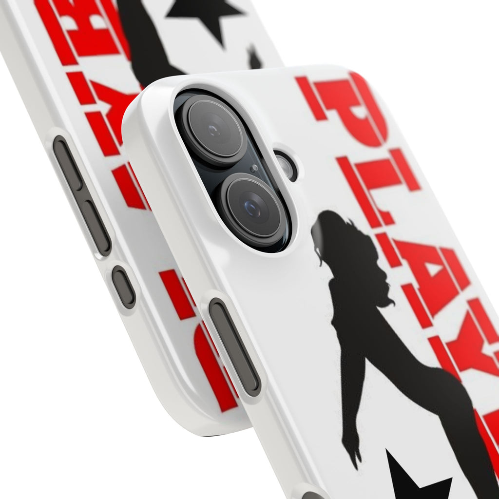 Playboy Logo Silhouette Slim Phone Case | Pinup Star Design