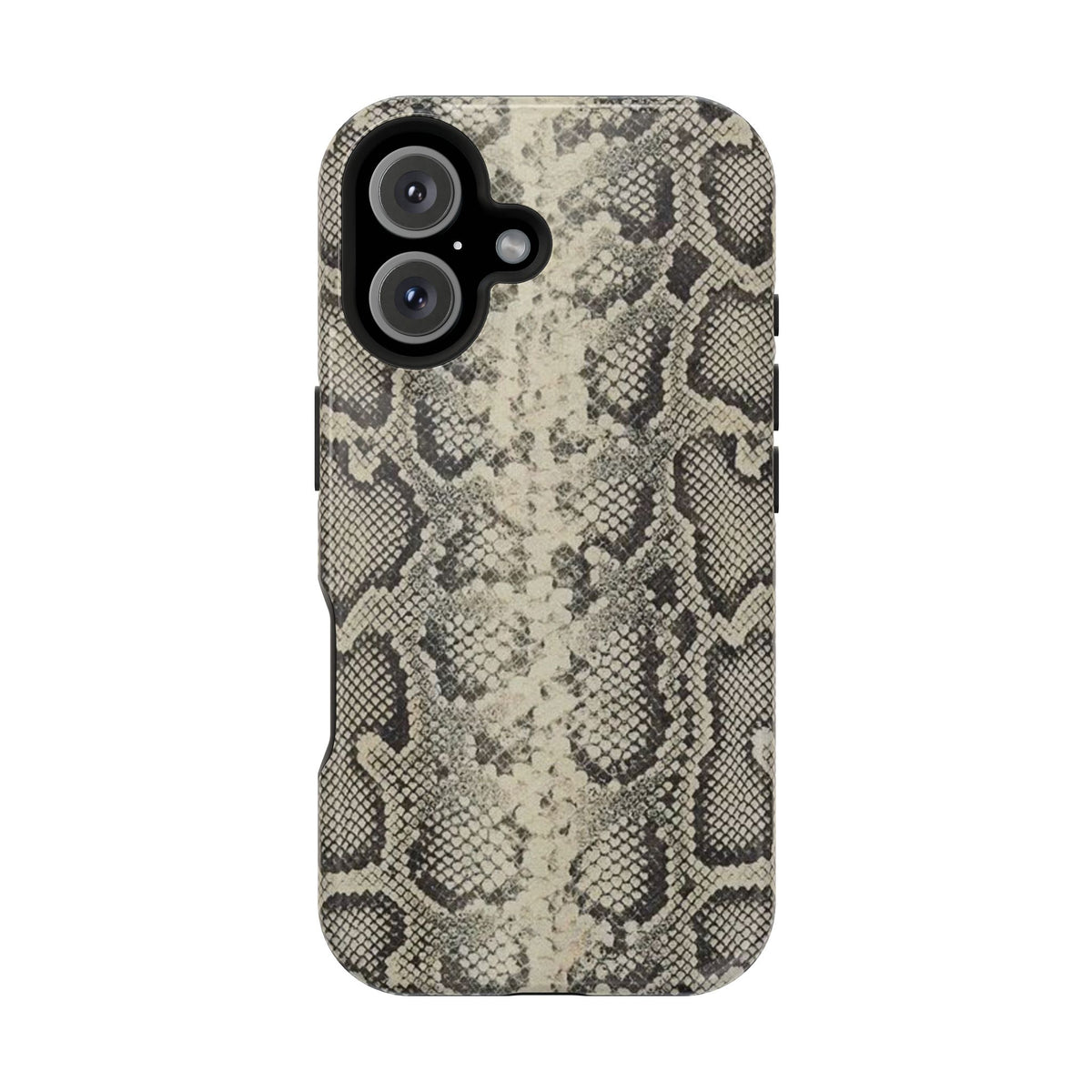 Snake Print Magnetic Impact-Resistant Phone Case