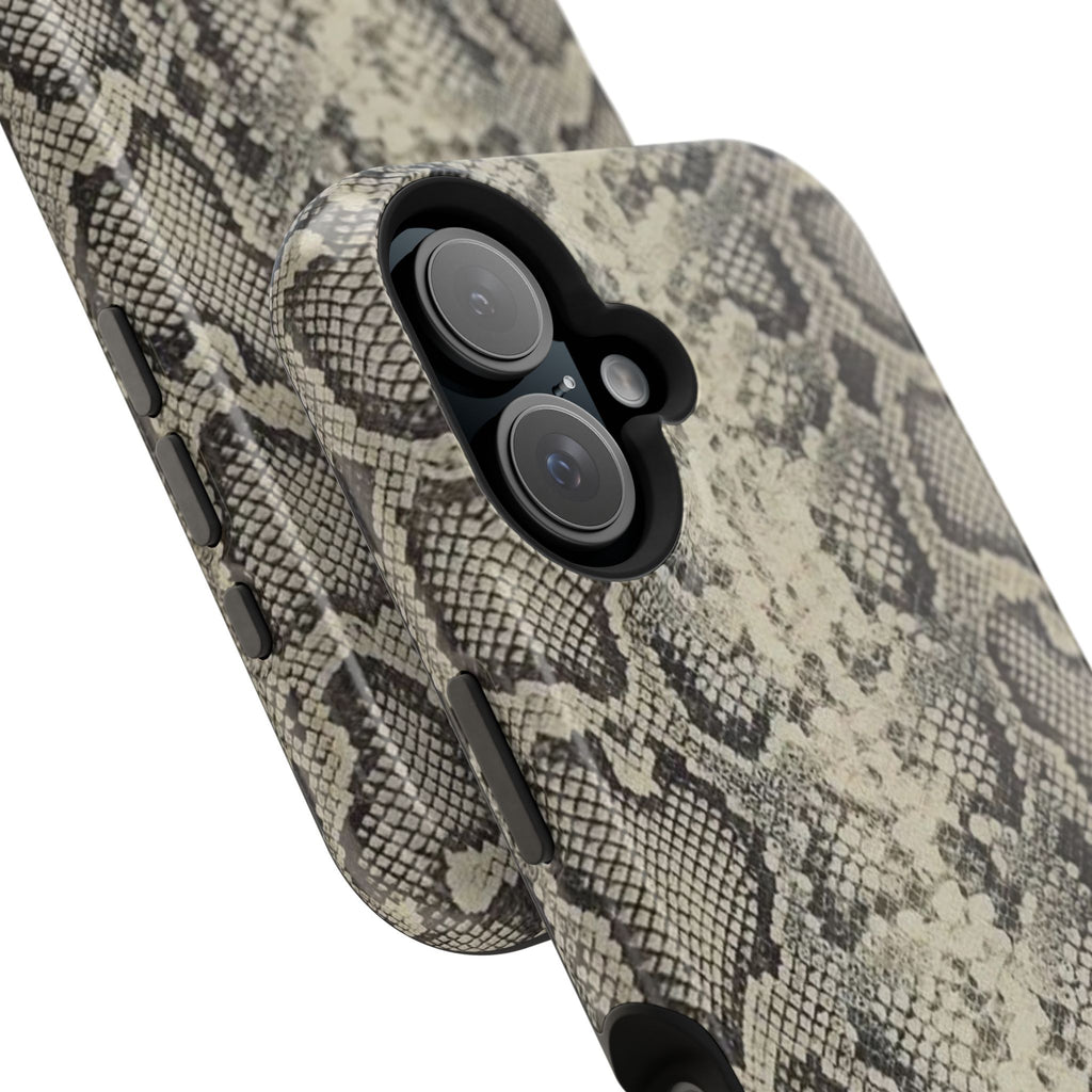 Snake Print Magnetic Impact-Resistant Phone Case