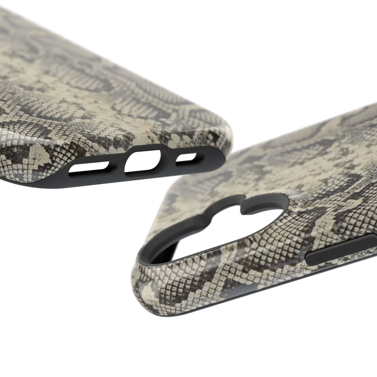 Snake Print Magnetic Impact-Resistant Phone Case