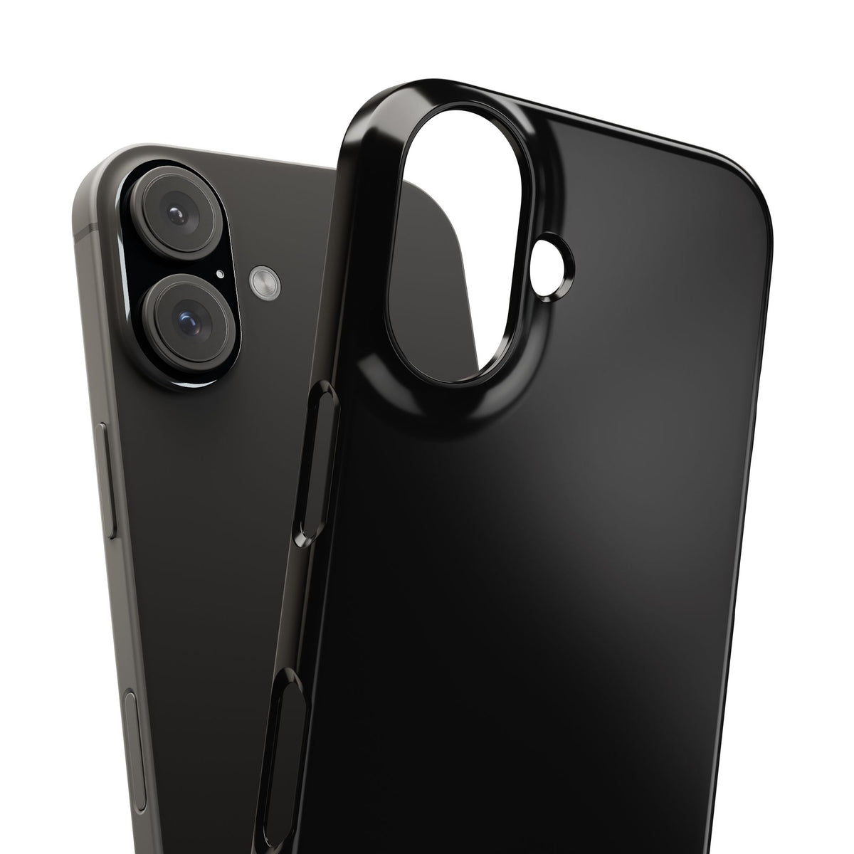 Phone Case — "Pardon My Swag" Minimal Black Snap Case
