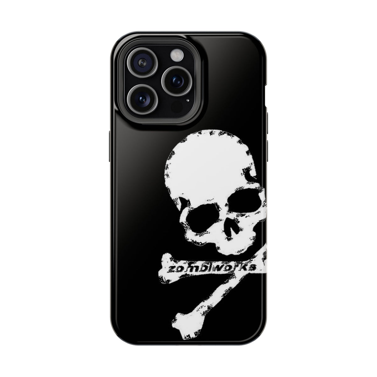 Skull and Crossbones Magnetic Phone Case
