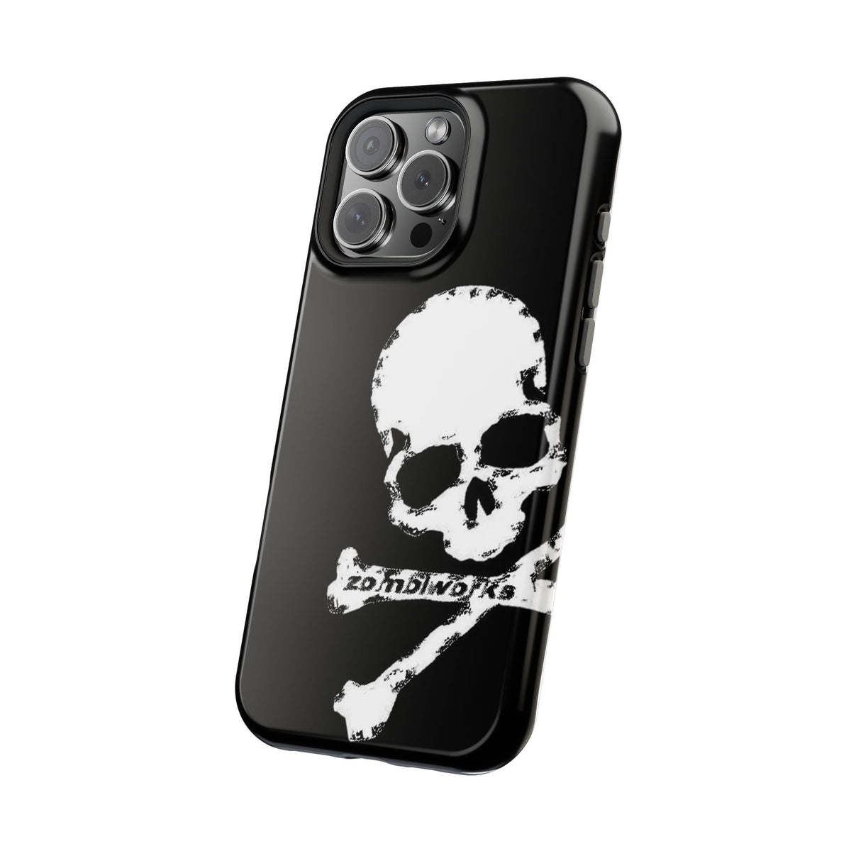 Skull and Crossbones Magnetic Phone Case