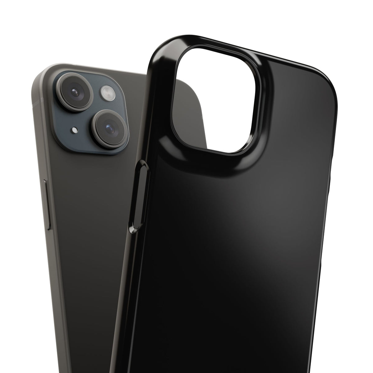 Phone Case — "Pardon My Swag" Minimal Black Snap Case