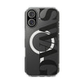Clear Impact Phone Case — Bold 'SWAG' Minimalist Magnetic Protection