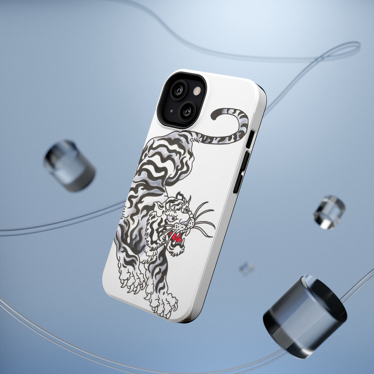 Impact-Resistant Phone Case Featuring Fierce Tiger Design | Protective Cover for Animal Lovers, Trendy Gift, Unique Art, Birthday, and [...]