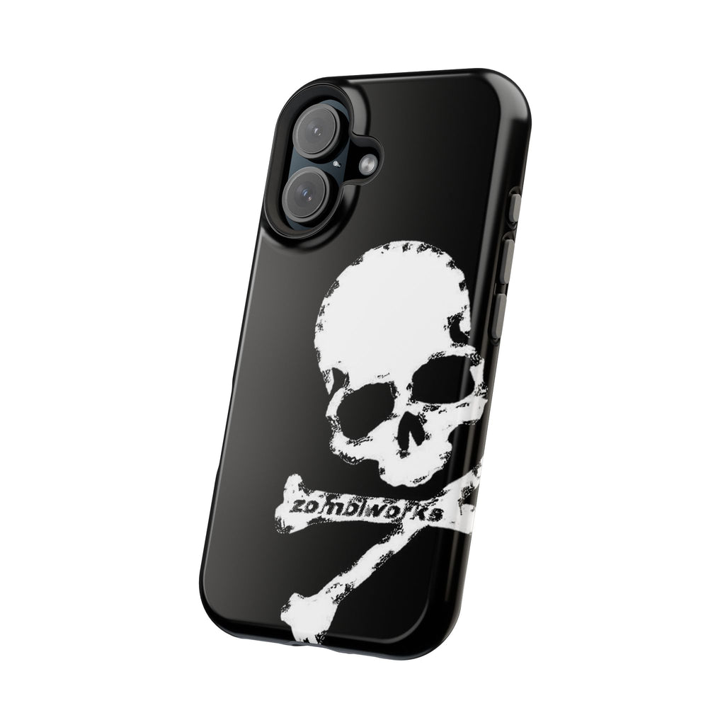 Skull and Crossbones Magnetic Phone Case