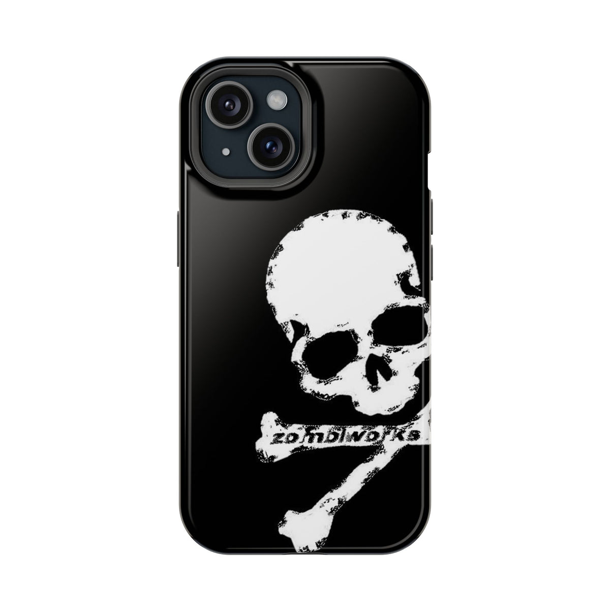 Skull and Crossbones Magnetic Phone Case