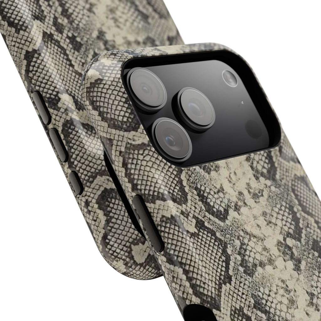 Snake Print Magnetic Impact-Resistant Phone Case