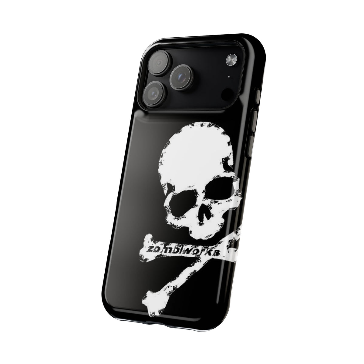 Skull and Crossbones Magnetic Phone Case