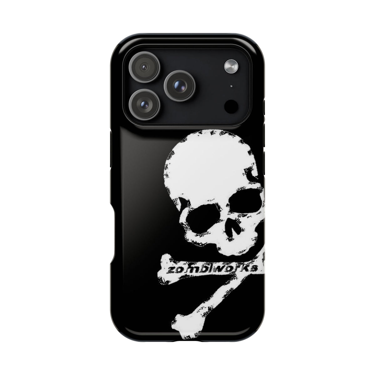 Skull and Crossbones Magnetic Phone Case