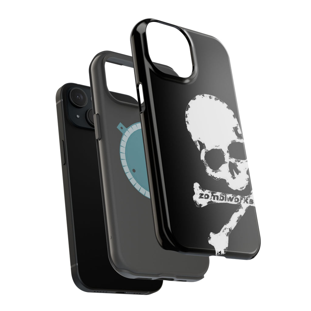 Skull and Crossbones Magnetic Phone Case