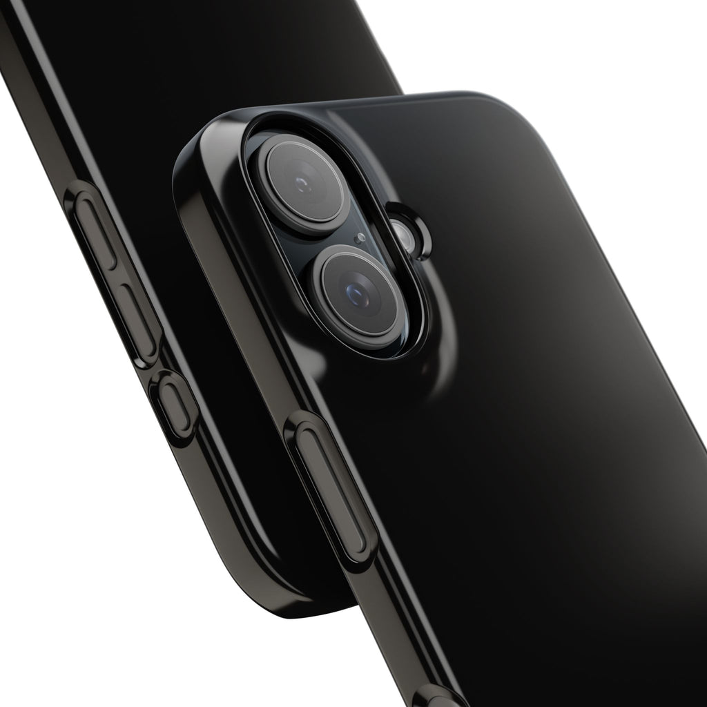 Phone Case — "Pardon My Swag" Minimal Black Snap Case