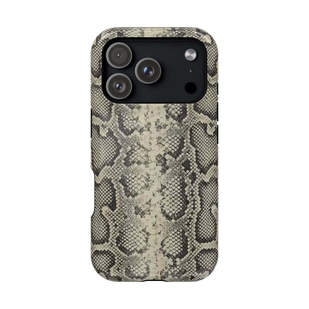 Snake Print Magnetic Impact-Resistant Phone Case