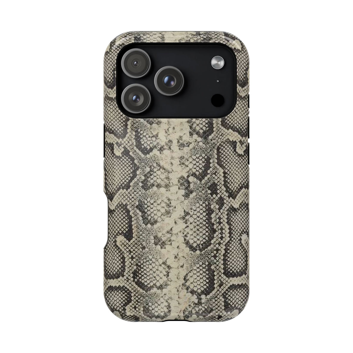 Snake Print Magnetic Impact-Resistant Phone Case
