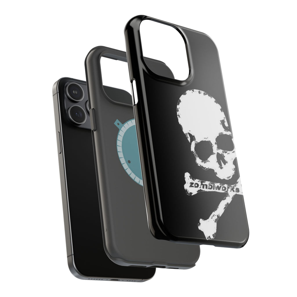 Skull and Crossbones Magnetic Phone Case
