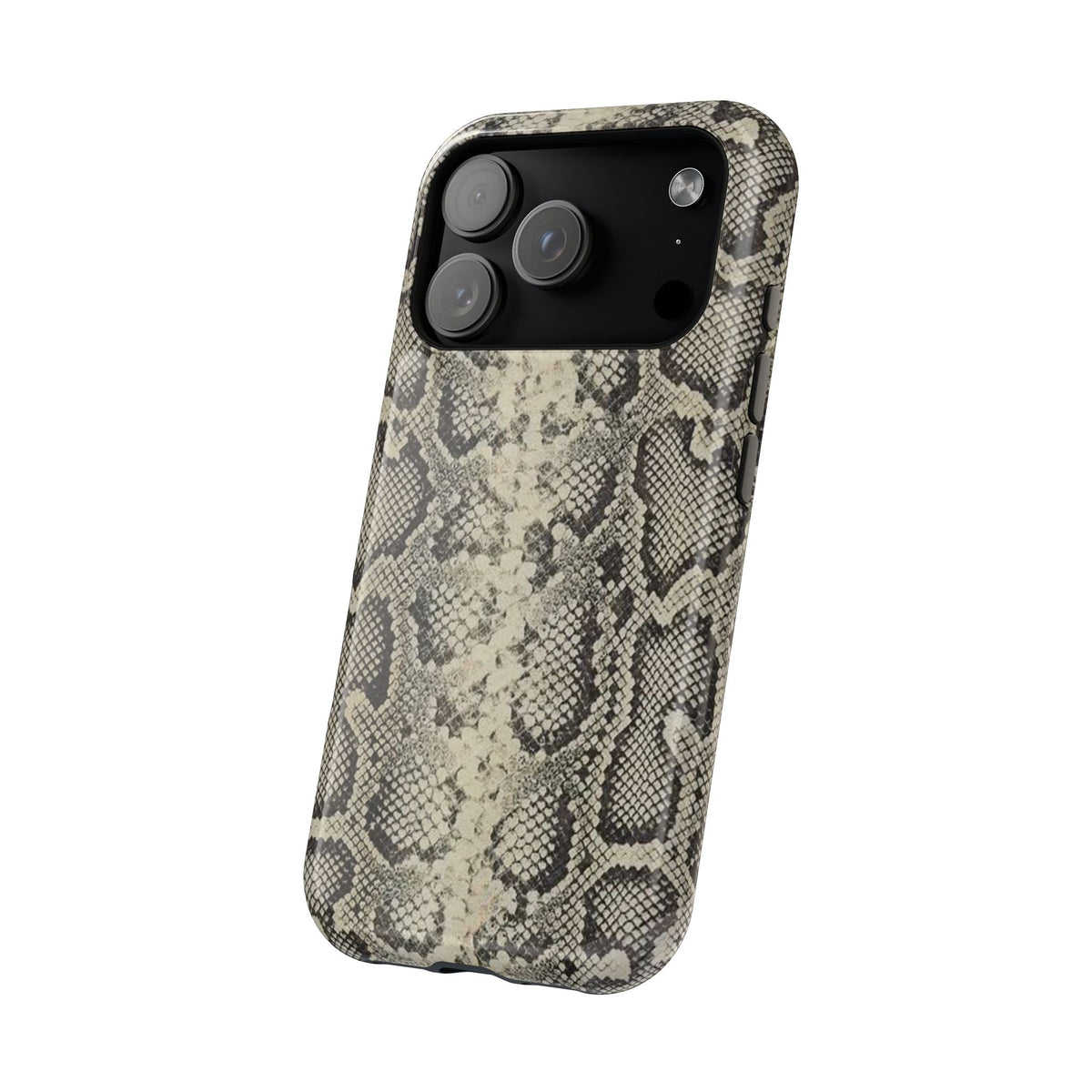 Snake Print Magnetic Impact-Resistant Phone Case