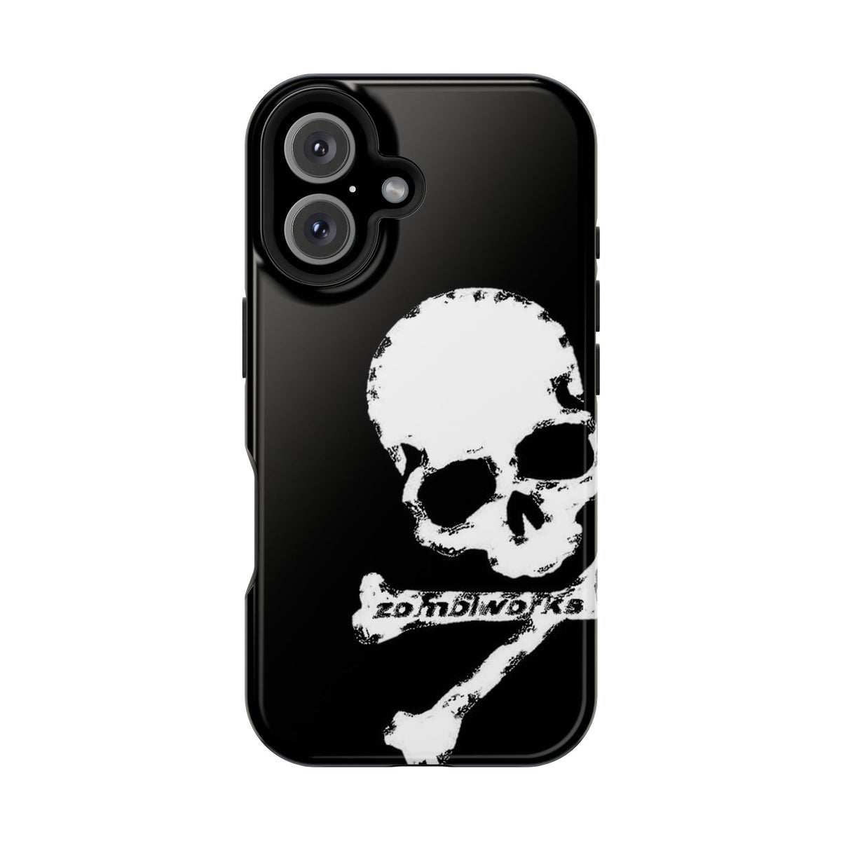 Skull and Crossbones Magnetic Phone Case