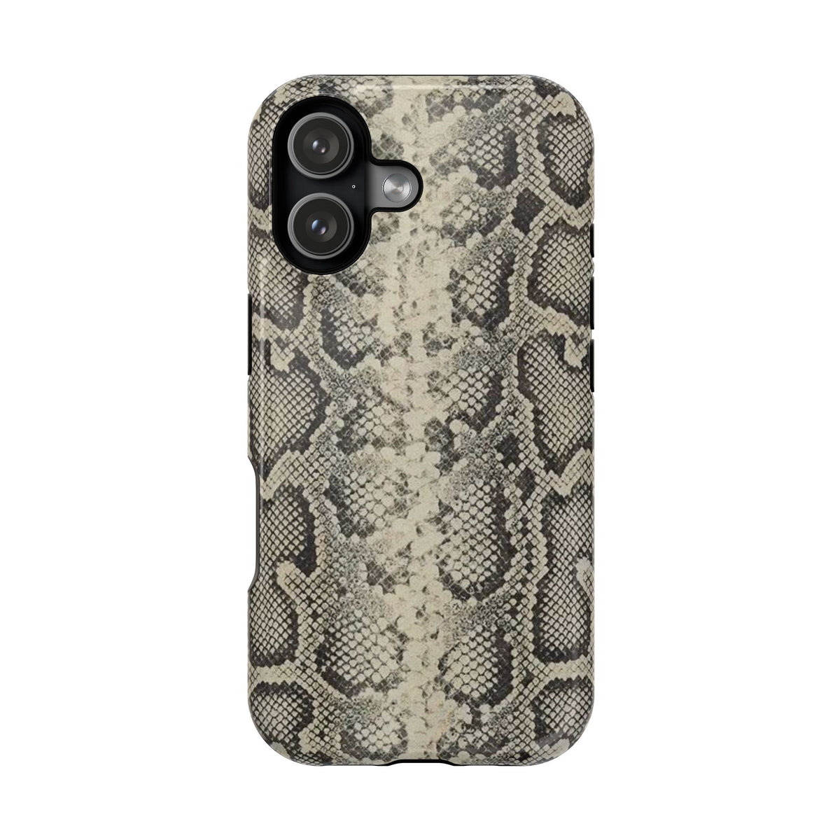 Snake Print Magnetic Impact-Resistant Phone Case