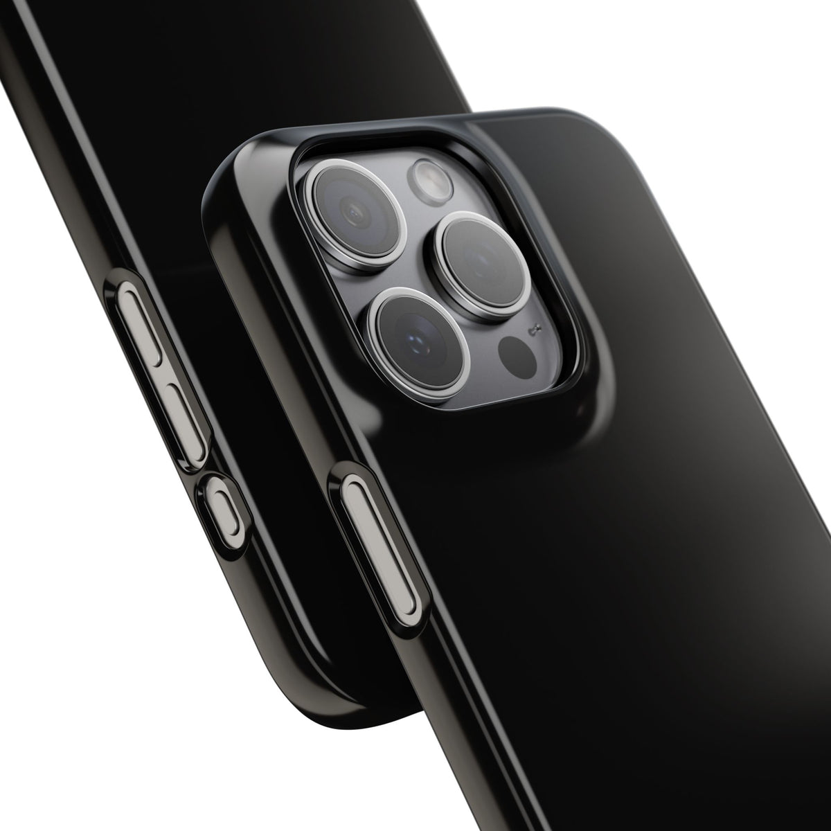 Phone Case — "Pardon My Swag" Minimal Black Snap Case