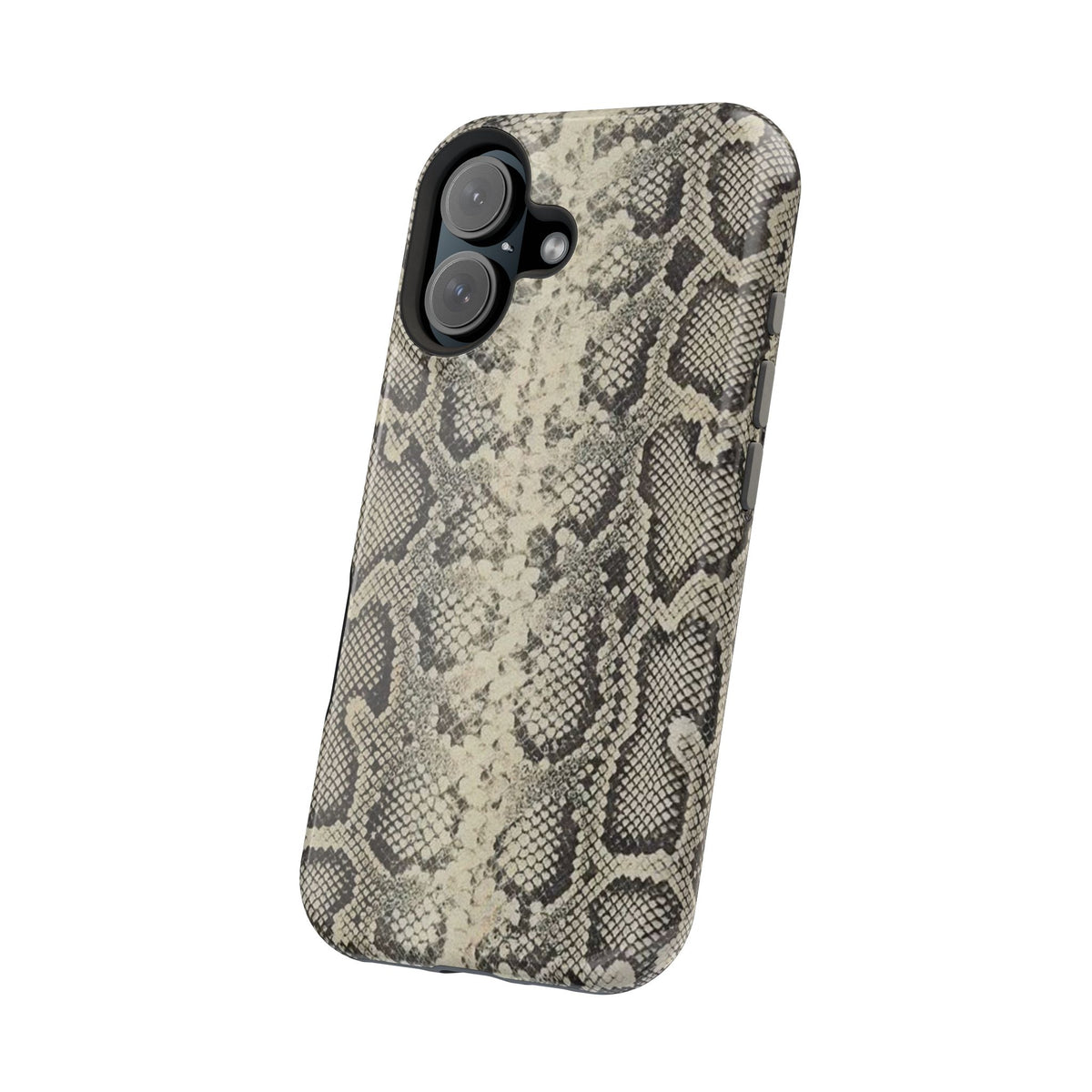 Snake Print Magnetic Impact-Resistant Phone Case